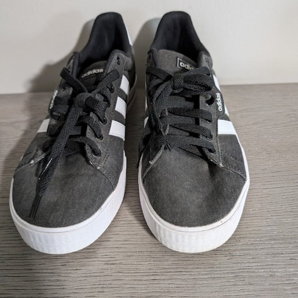Adidas Daily 3.0 'Black White' Men's Lifestyle Skateboarding Shoes Size 9 - Picture 8 of 9